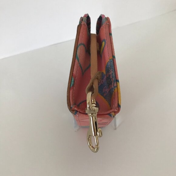 Dooney & Bourke Vintage Coin Purse / Wallet with Keychain - Picture 3 of 6